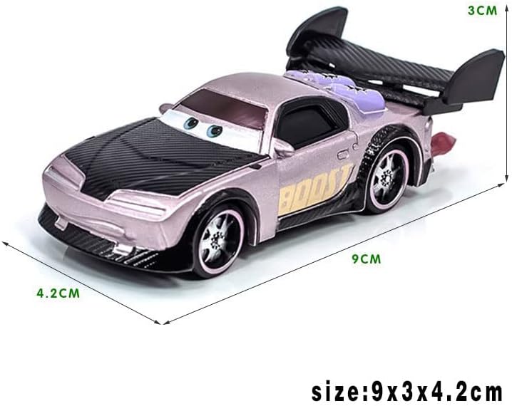 6 piezas de autos de película 2 3 coches surtidos 1:55 vehículos su...