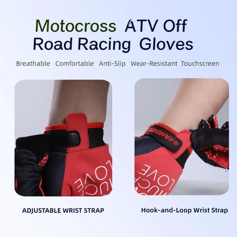 TATACLEA Guantes de ciclismo de calavera y esqueleto de rosas, tran...