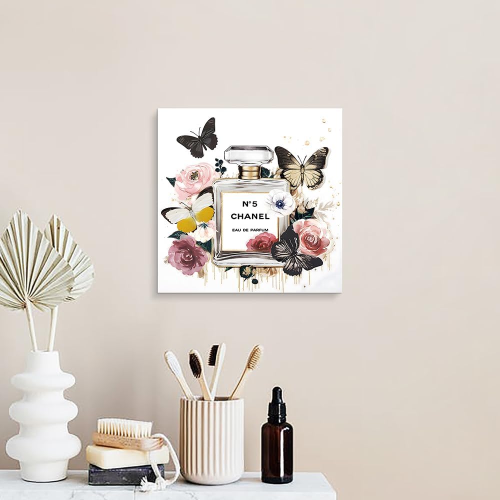 Dream Land Lienzo decorativo para pared con botella de perfume: ima...