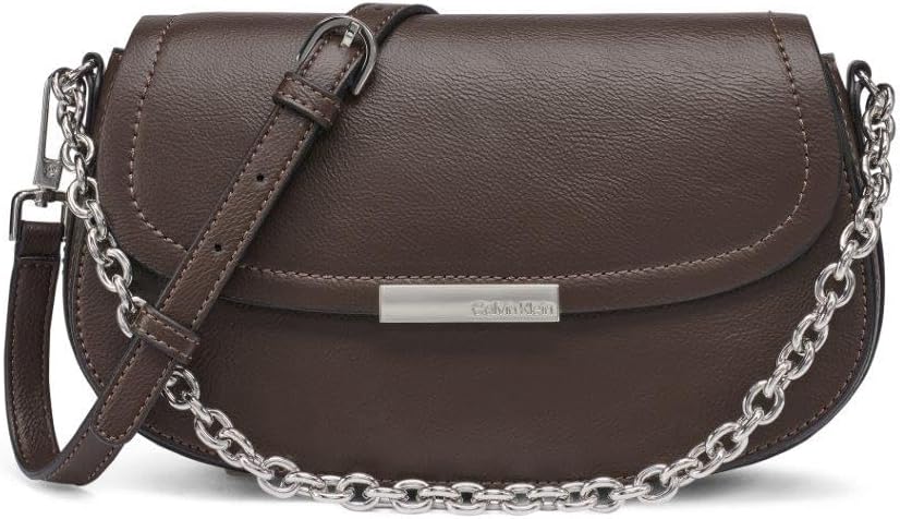 Calvin Klein Azalea - Bandolera convertible con solapa