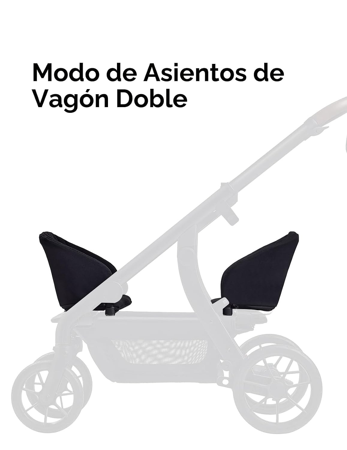 Momcozy ChangeGo - Accesorio extra para asiento de vagón, fácil de...