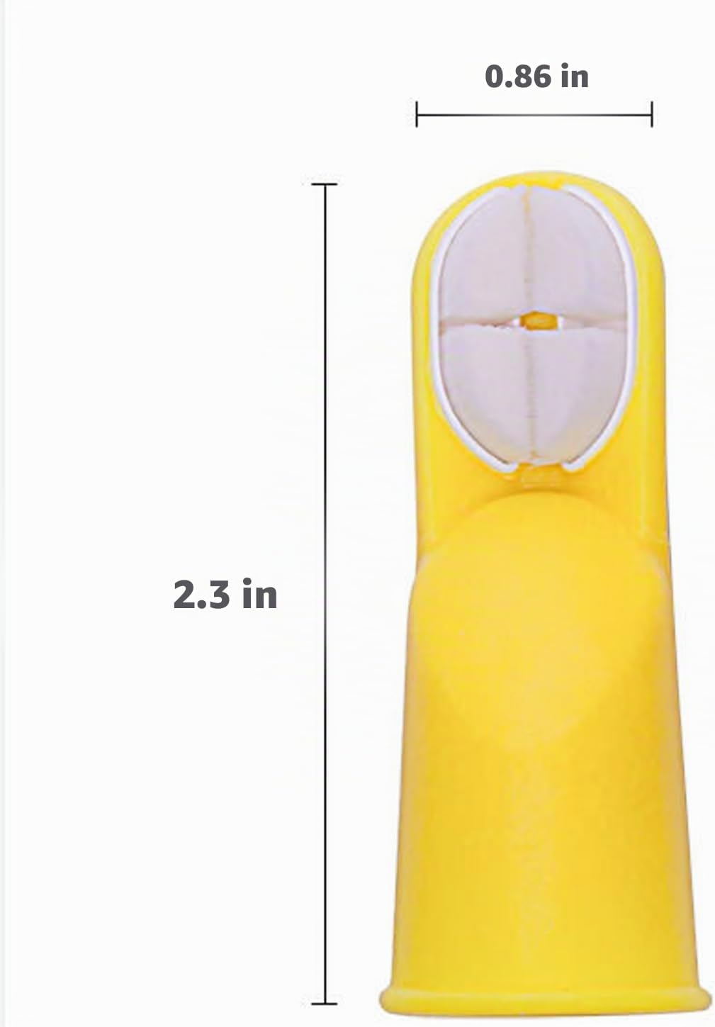 FOREVIVE Cepillo de dientes de dedos para niños pequeños de 1 a 3 a...