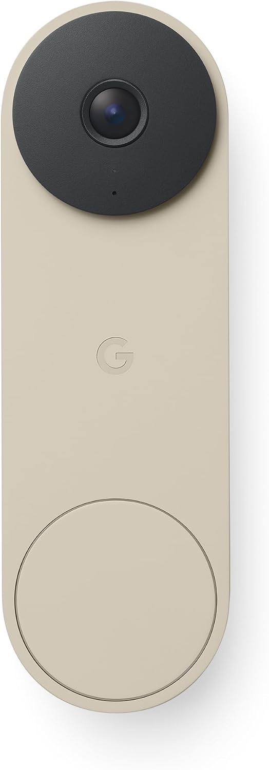 Google Timbre Nest (cableado, 3ª generación) - Video 2K, vista en v...
