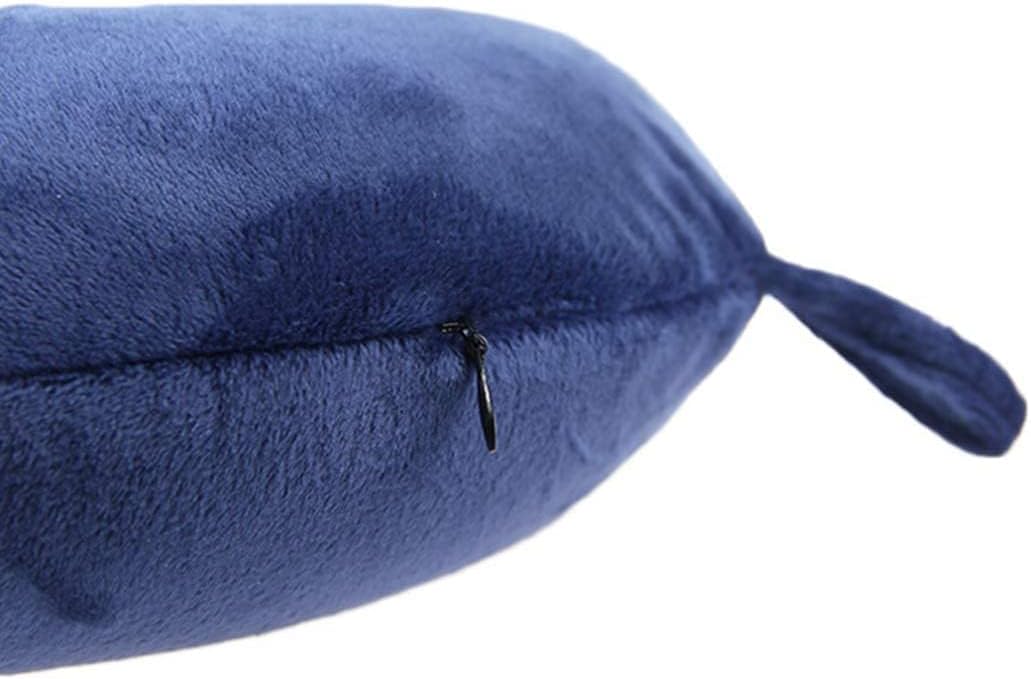 GDEOUP Almohada de viaje \u2013 Almohada de apoyo de espuma viscoel...