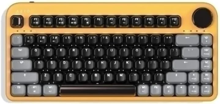 Azio IZO - Teclado mecánico inalámbrico BT5\/USB para PC y Mac, int...