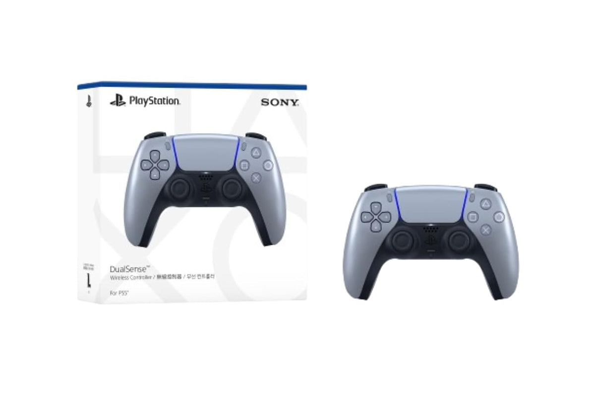 Mando inalámbrico PlayStation DualSense - Plata de ley (renovado)