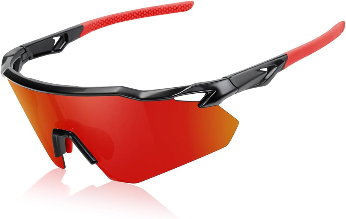 SEKKAF Gafas de sol deportivas polarizadas para hombres y mujeres,...