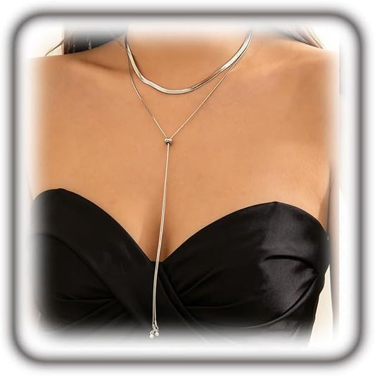 Gargantilla gruesa de oro para mujer, collar de declaración platead...