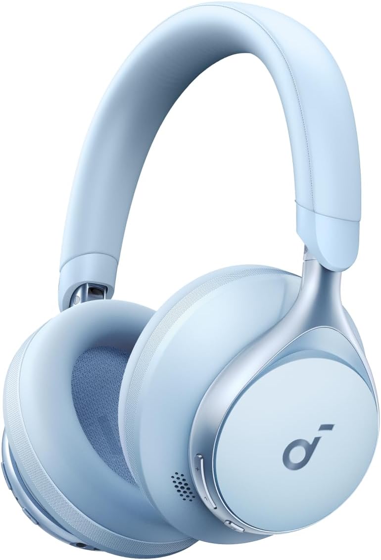 Soundcore by Anker, Space One, auriculares con cancelación activa d...