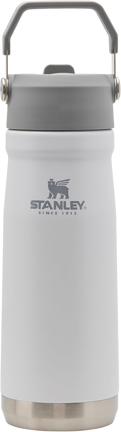 STANLEY IceFlow - Botella de agua con popote abatible de 22 onzas,...