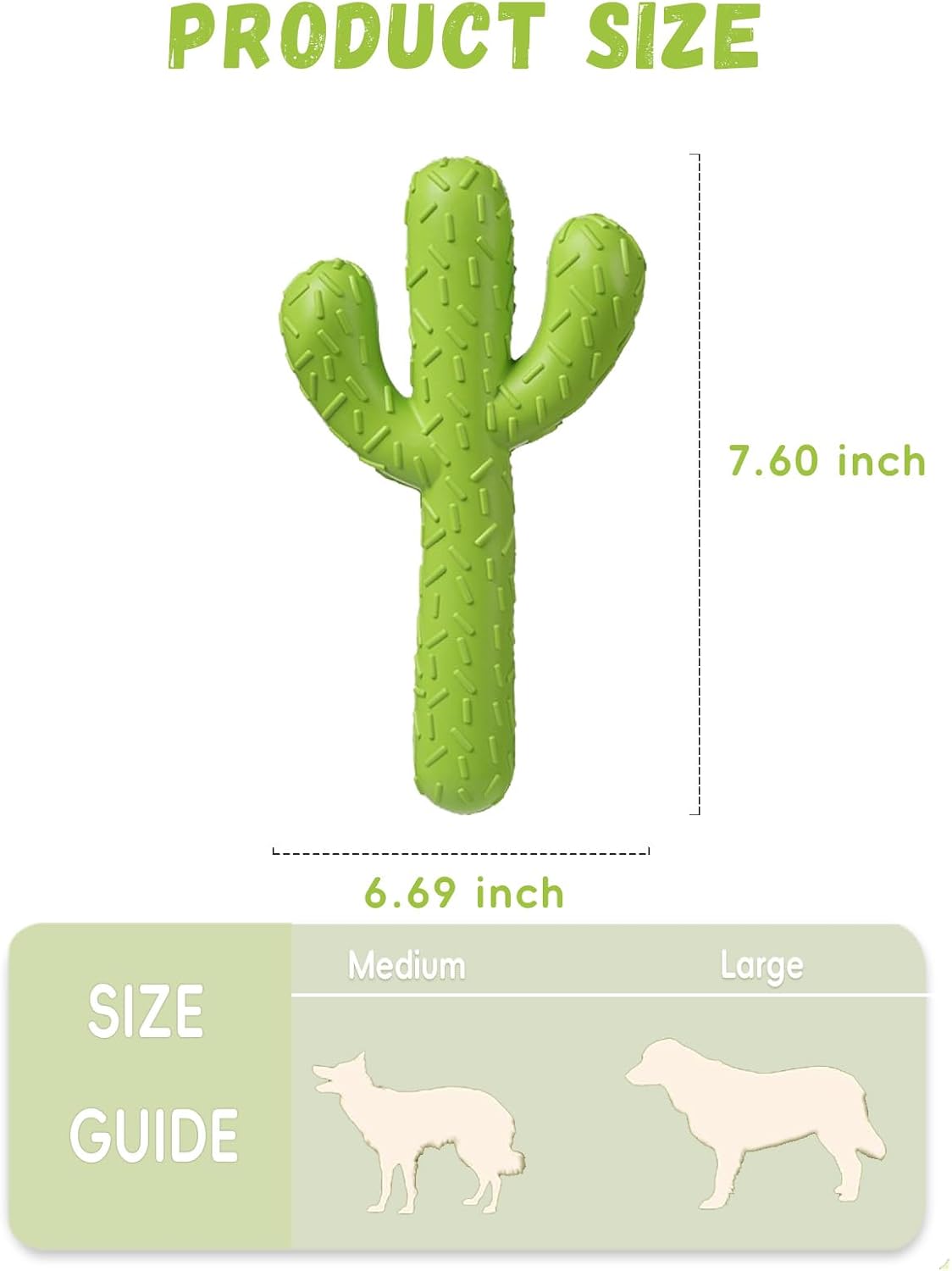 MewaJump Juguetes masticables para perros, juguetes de goma durader...
