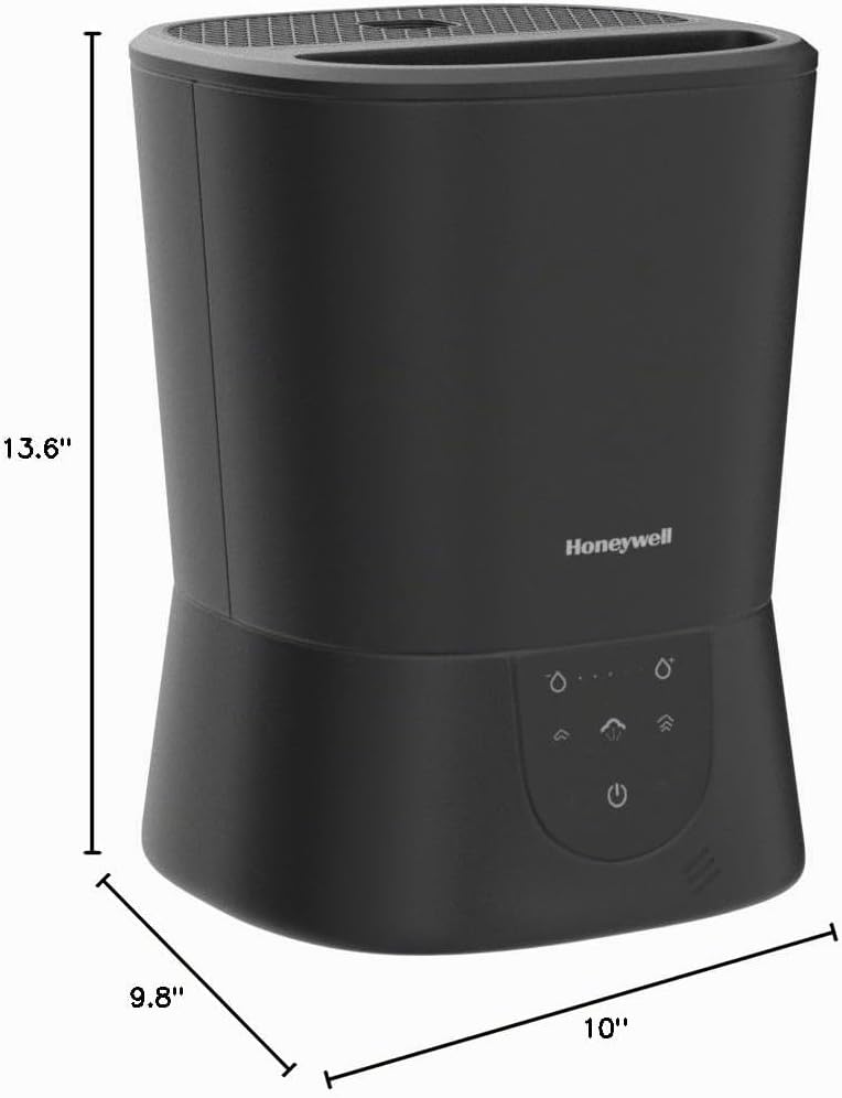Honeywell Humidificador de vapor caliente, de fácil mantenimiento,...