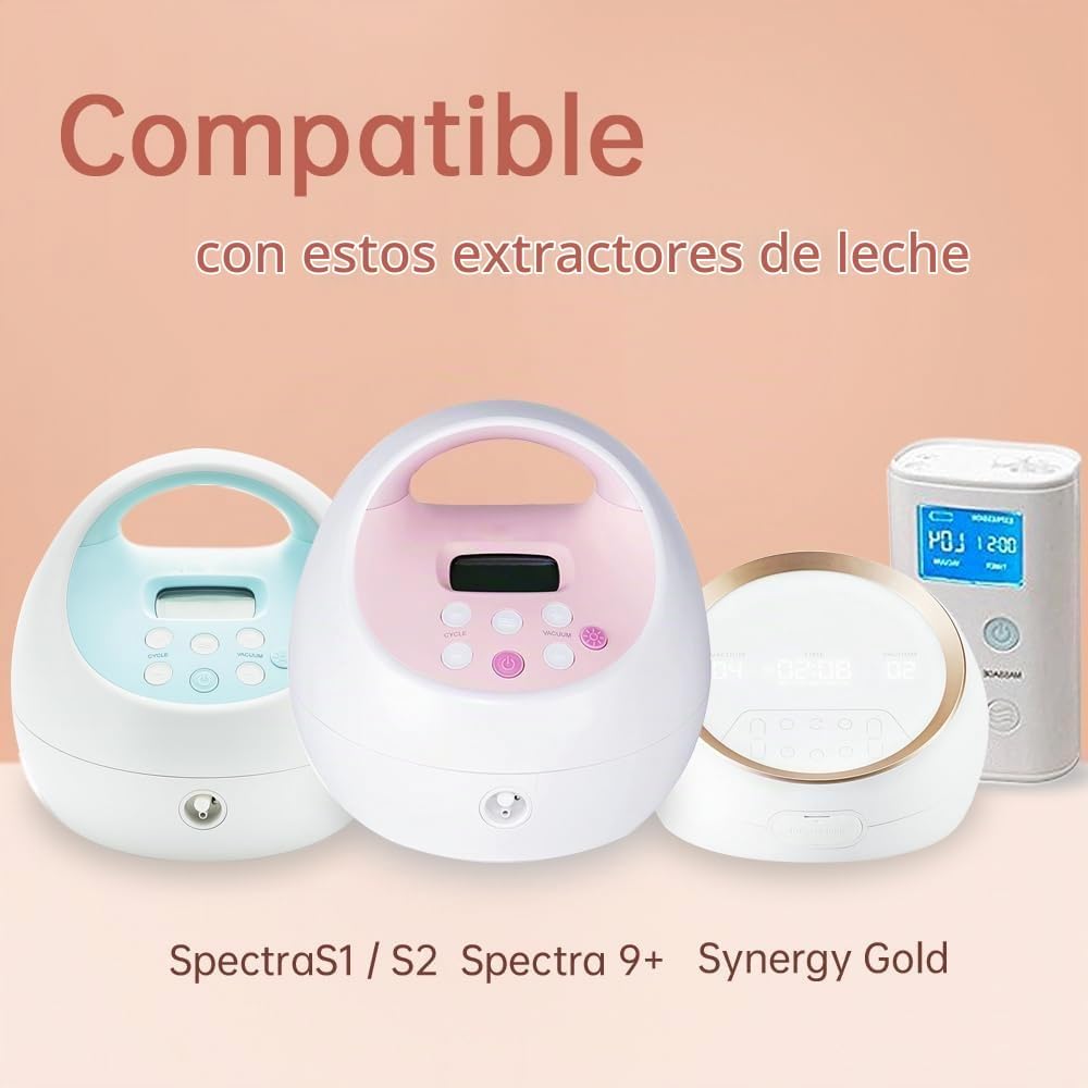 PUMPMOM-US Válvulas de pico de pato de repuesto y protector contra...