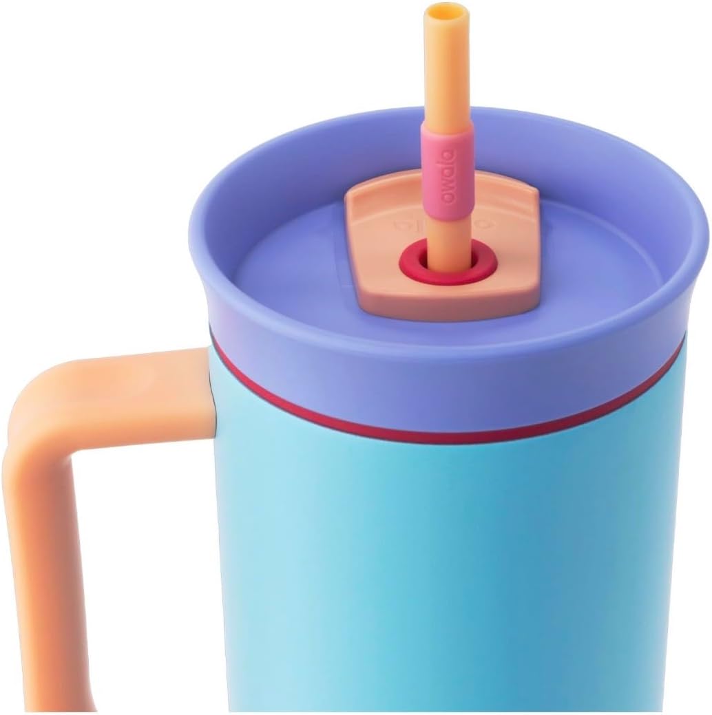 Owala 40 onzas. Vaso de viaje aislado de acero inoxidable de triple...