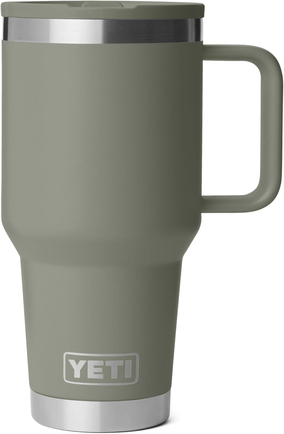 YETI Rambler - Taza de viaje de 30 onzas con tapa abatible con popo...