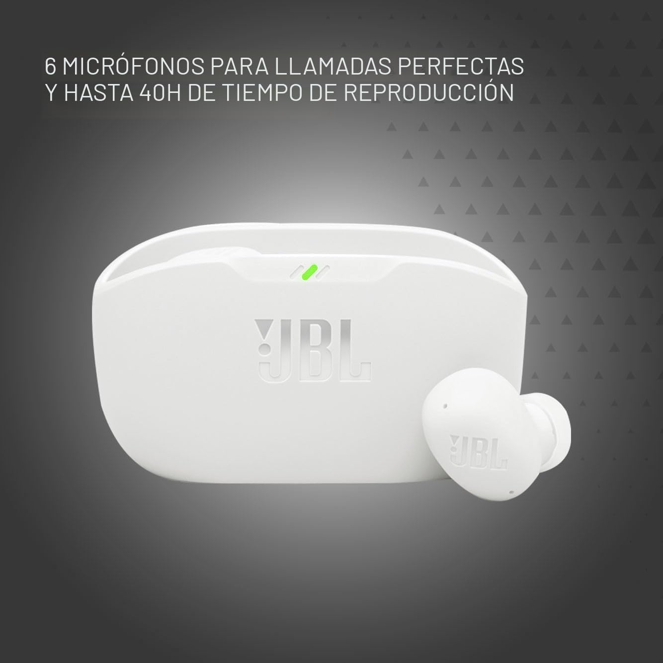 JBL Vibe Buds 2 - Auriculares verdaderamente inalámbricos con cance...