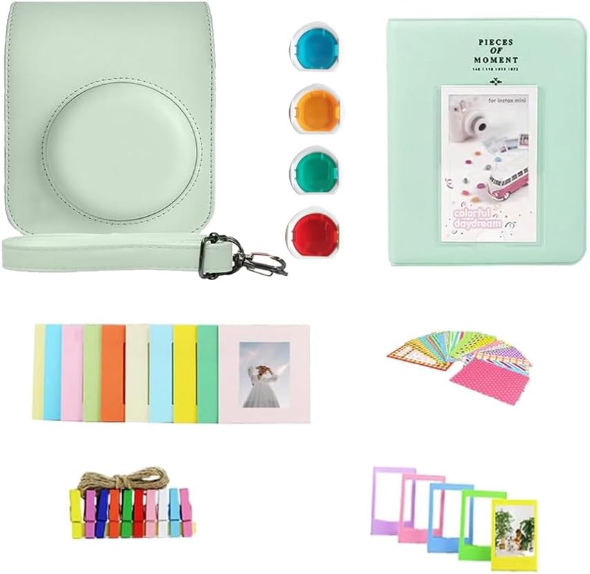 Fujifilm Instax Mini 12 - Cámara de película instantánea | Verde me...