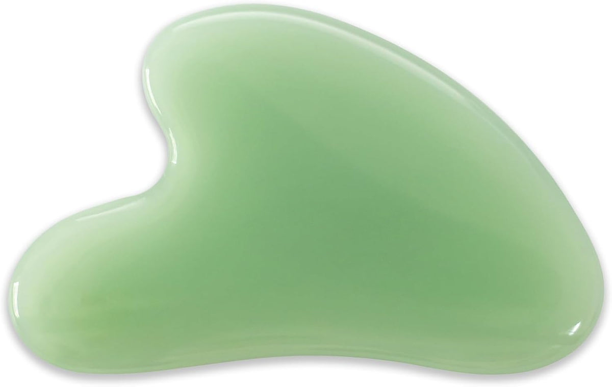 YAMHOHO Herramienta de masaje de piedra de jade Gua Sha, herramient...