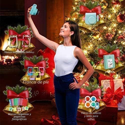 Fujifilm Instax Mini 12 - Cámara instantánea verde menta + funda de...