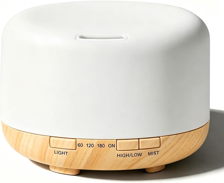 Difusor de aceite esencial, humidificador ultrasónico de niebla frí...