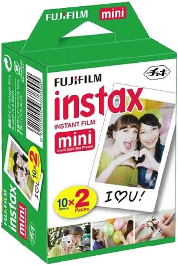 Película instantánea Fujifilm INSTAX Mini (Blanco) para cámaras Fuj...
