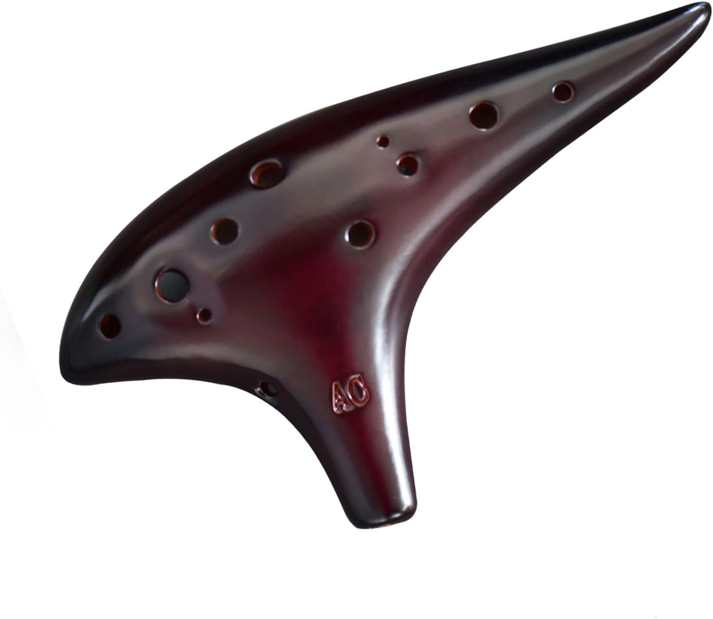 Ocarina \u201COcean Notes\u201D de 12 agujeros, forma de batata, he...