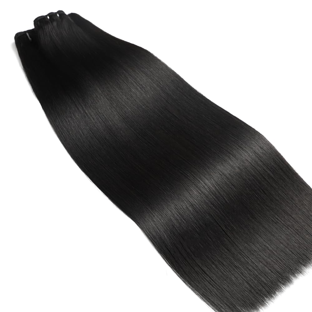 12A paquetes de cabello humano 20 22 24 pulgadas recto 3 paquetes a...