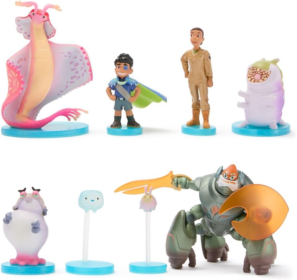 Conjunto de figuras oficiales de Disney Store Elio \u2013 8 figuras...