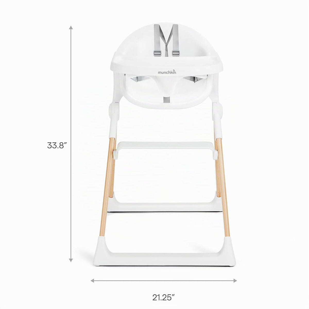 Munchkin Float - Silla alta para bebés y niños pequeños, plegable p...