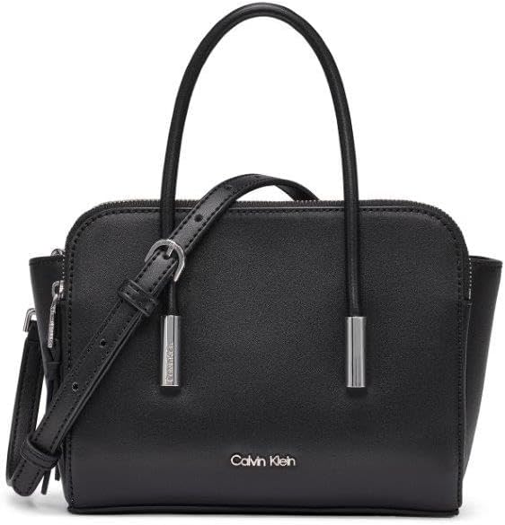 Calvin Klein Bandolera Junie con triple compartimento para mujer