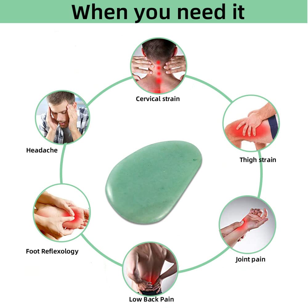 TOP SEWING Gua Sha Faciales Herramientas para Ojos Herramientas de...