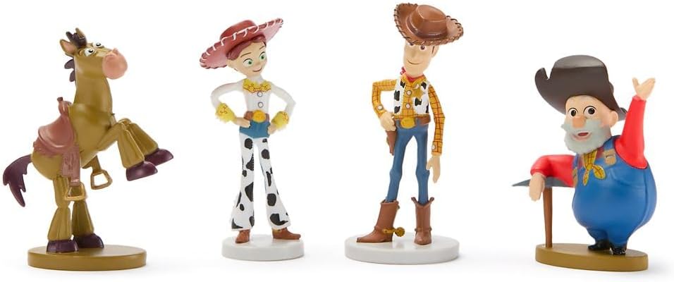 Disney Store Juego de figuras oficiales de Toy Story, 8 figuras de...