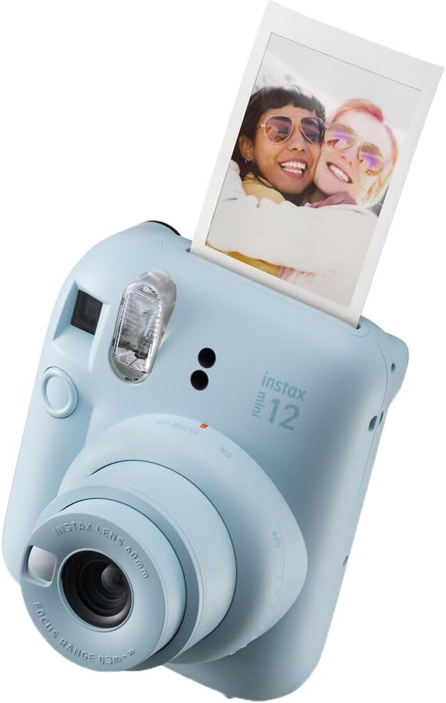Fujifilm Instax Mini 12 - Cámara de película instantánea | Azul pas...