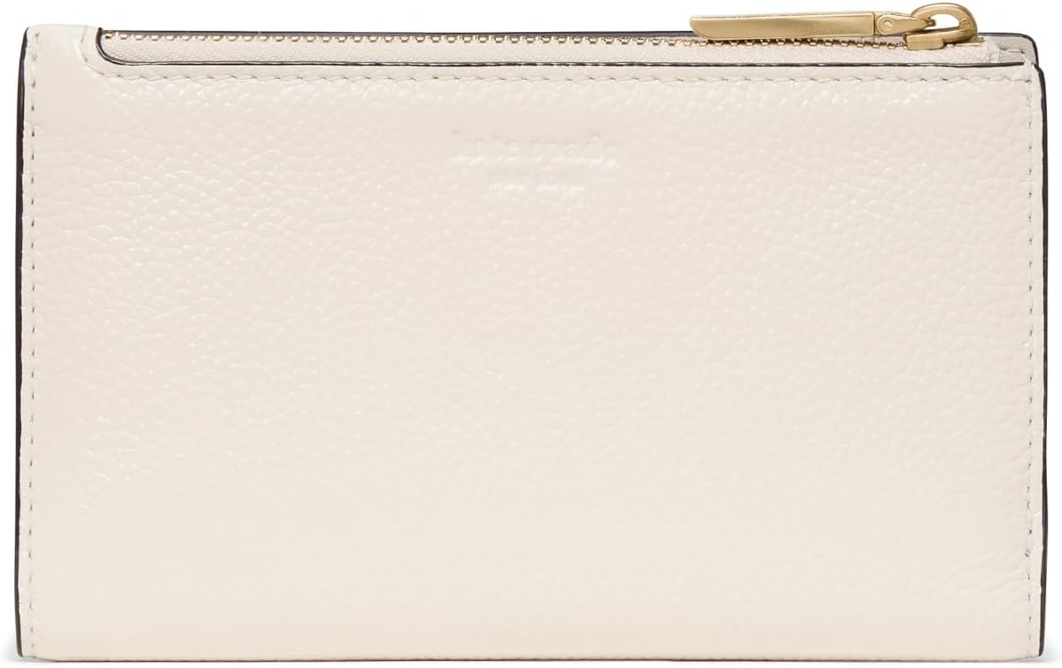 kate spade new york Cartera plegable de cuero con guijarros Deco, L...