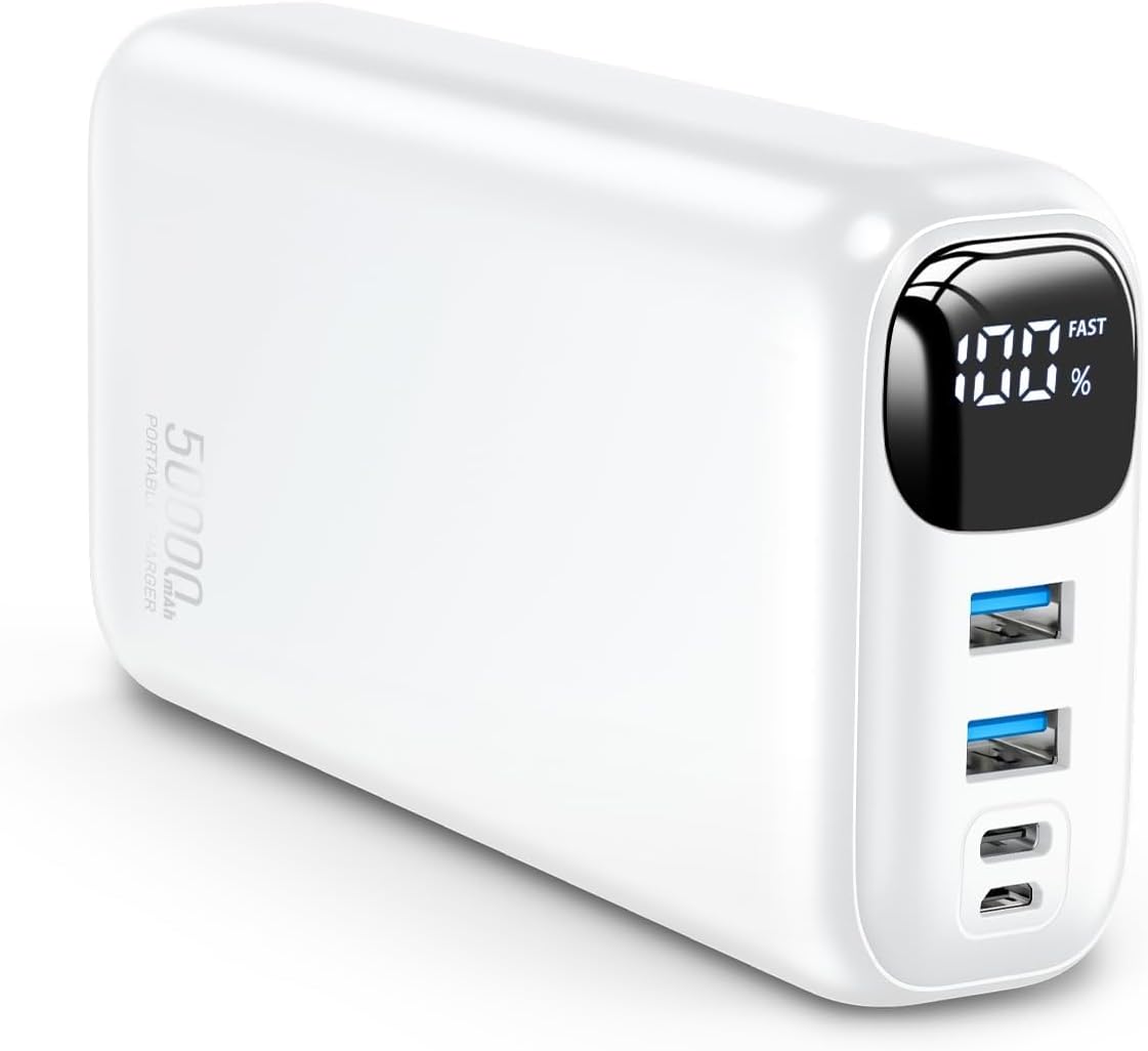 OHOVIV Cargador portátil de 50000 mAh, batería externa de carga ráp...