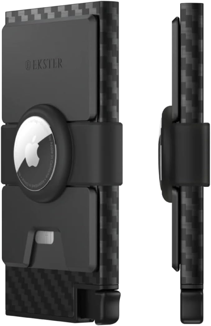 Ekster Tarjetero AirTag Aluminio para Hombres - Cartera para Hombre...