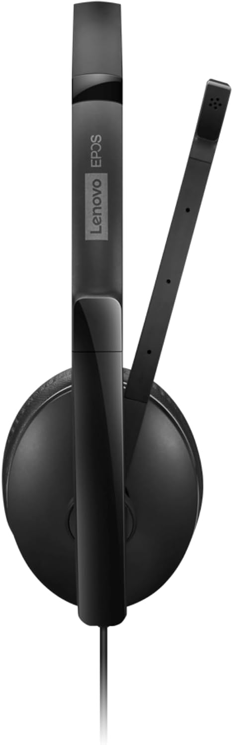 Lenovo Auriculares con Cable ANC de Generación 2 (Teams) con Cancel...