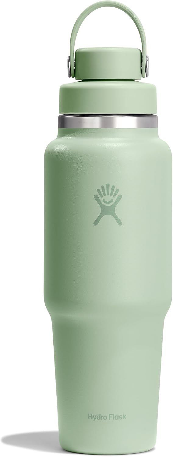 Hydro Flask Botella de viaje Surf de boca ancha con tapa Flex para...