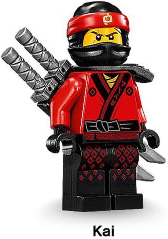 The LEGO Ninjago Movie - Kai Minfigure (con máscara y soporte de ka...