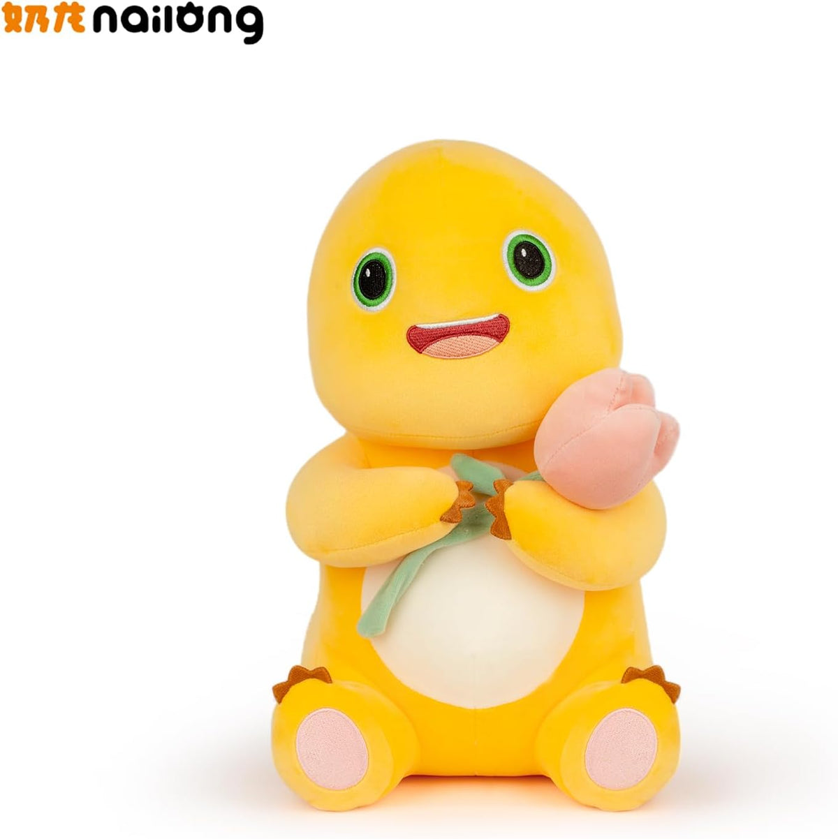 Adorlynetty Animal de peluche de dinosaurio, 11.8 pulgadas, lindo d...
