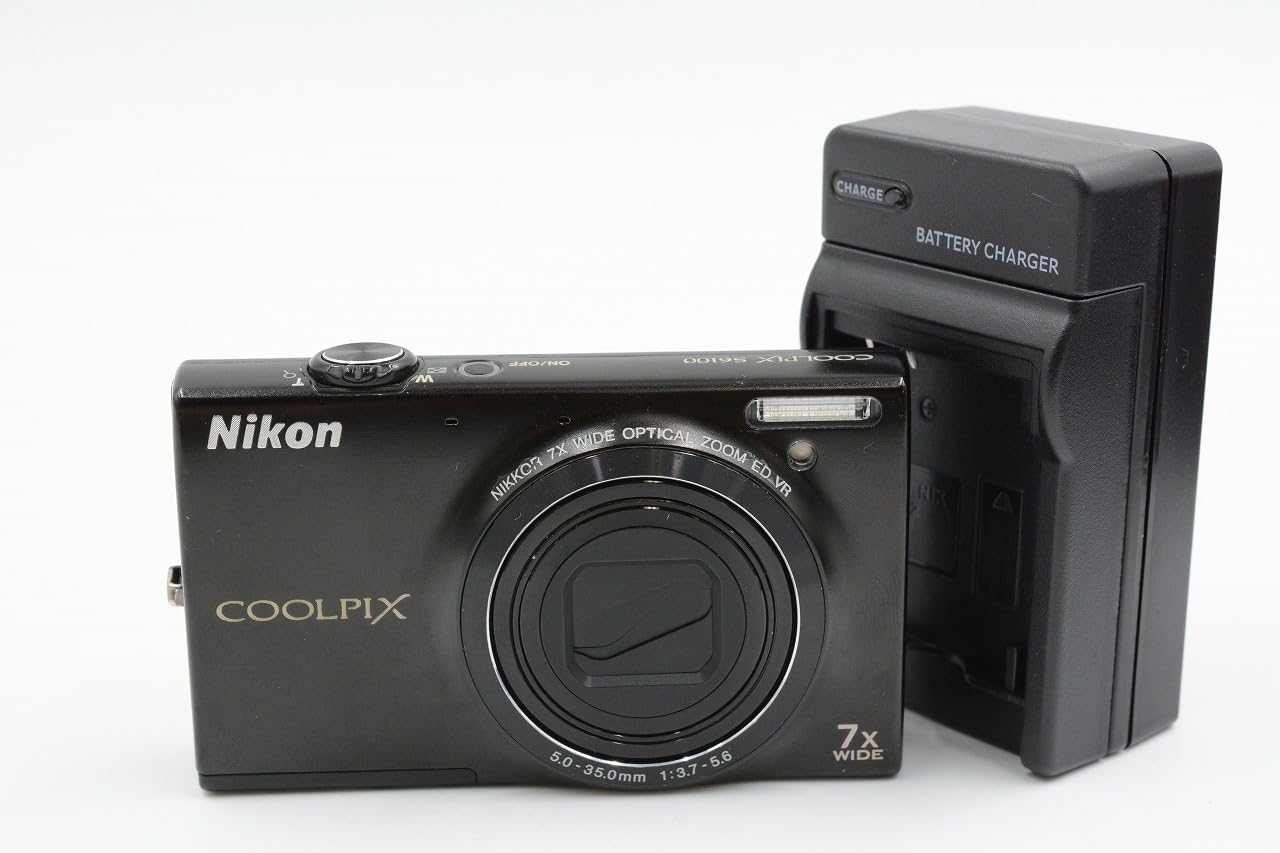 Nikon COOLPIX S6100 Cámara digital de 16 MP con lente de zoom óptic...
