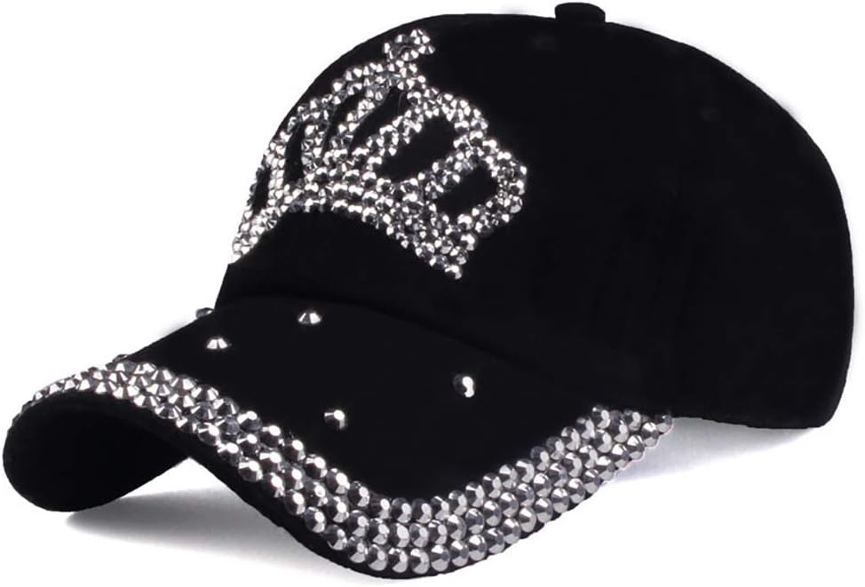 Gudessly Bling - Gorra de béisbol para mujer, diseño de flores, con...