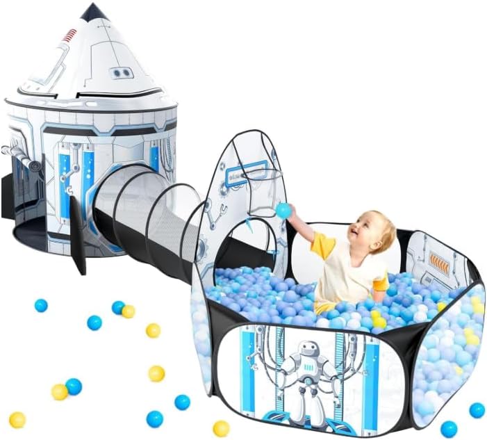 Pozo de pelotas para niños para tienda de campaña: 3 piezas de rega...