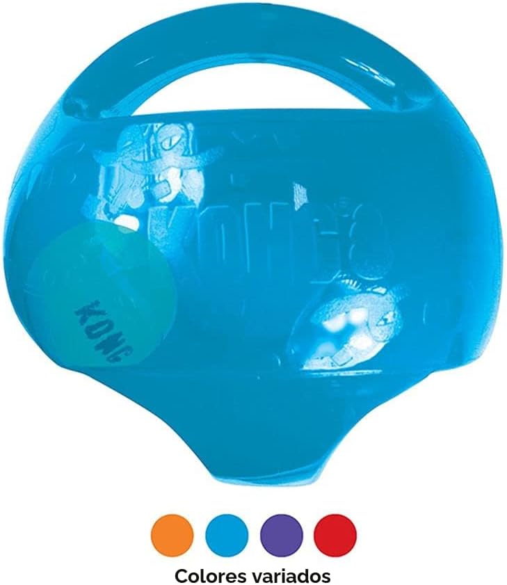 KONG Jumbler Ball - Juguete interactivo para tiempo de juego de per...