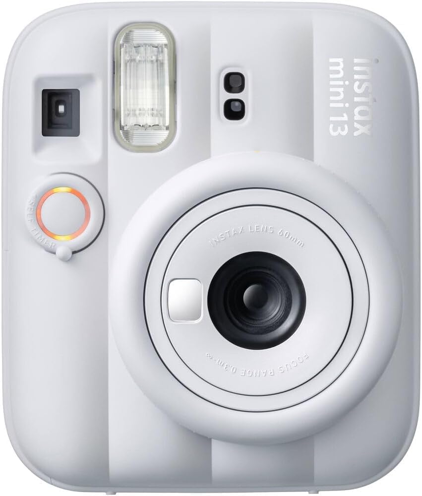 Cámara instantánea Fujifilm Instax Mini 13 Clay White con película...