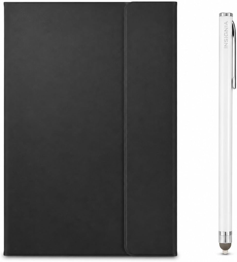 Insignia Funda universal tipo libro para iPad de 10,2 a 11 pulgadas...