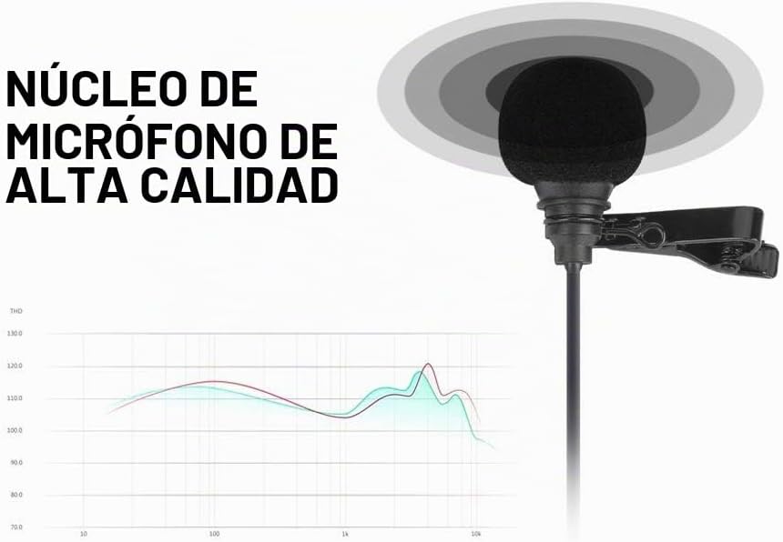 Debra Audio Pro UHF Sistema de micrófono inalámbrico de 4 canales c...