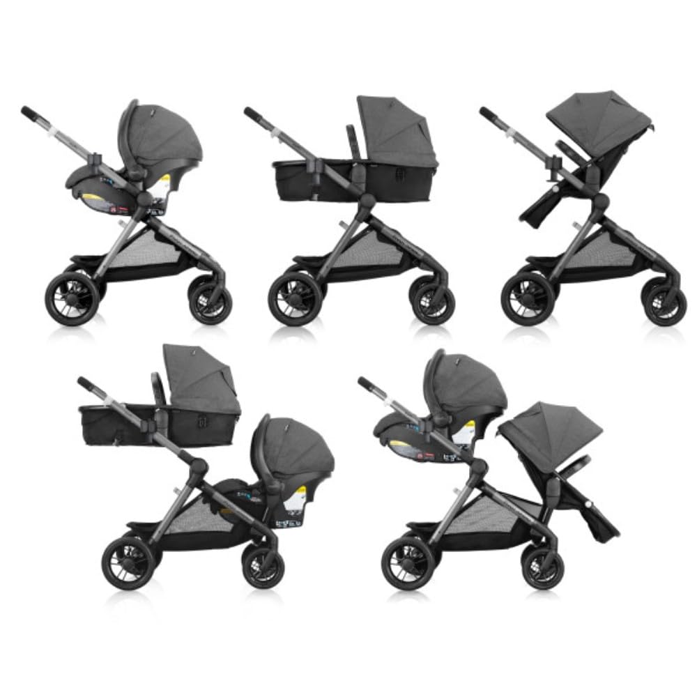 Sistema de viaje modular Evenflo Pivot Xpand con asiento de coche i...