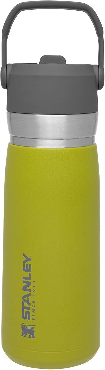STANLEY IceFlow - Botella de agua con popote abatible de 22 onzas,...