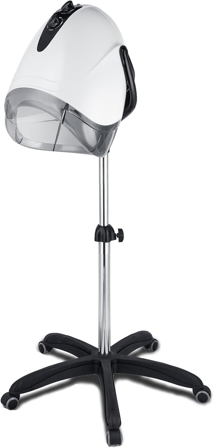 OIYALI Secador de pelo profesional con capucha de 1000 W, secador d...